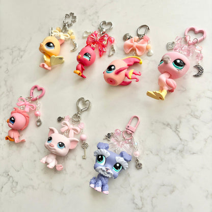 keychains with second hand LPS