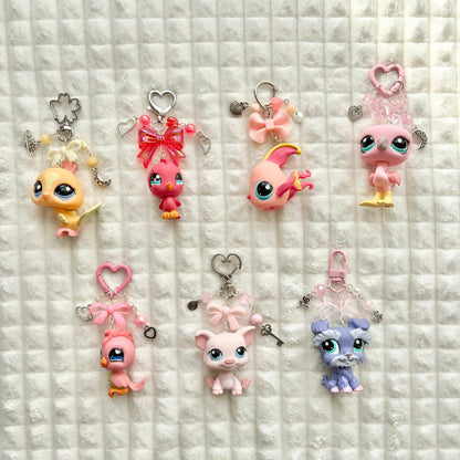keychains with second hand LPS