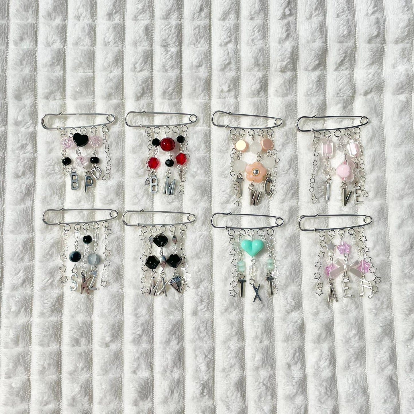 kpop pin charms