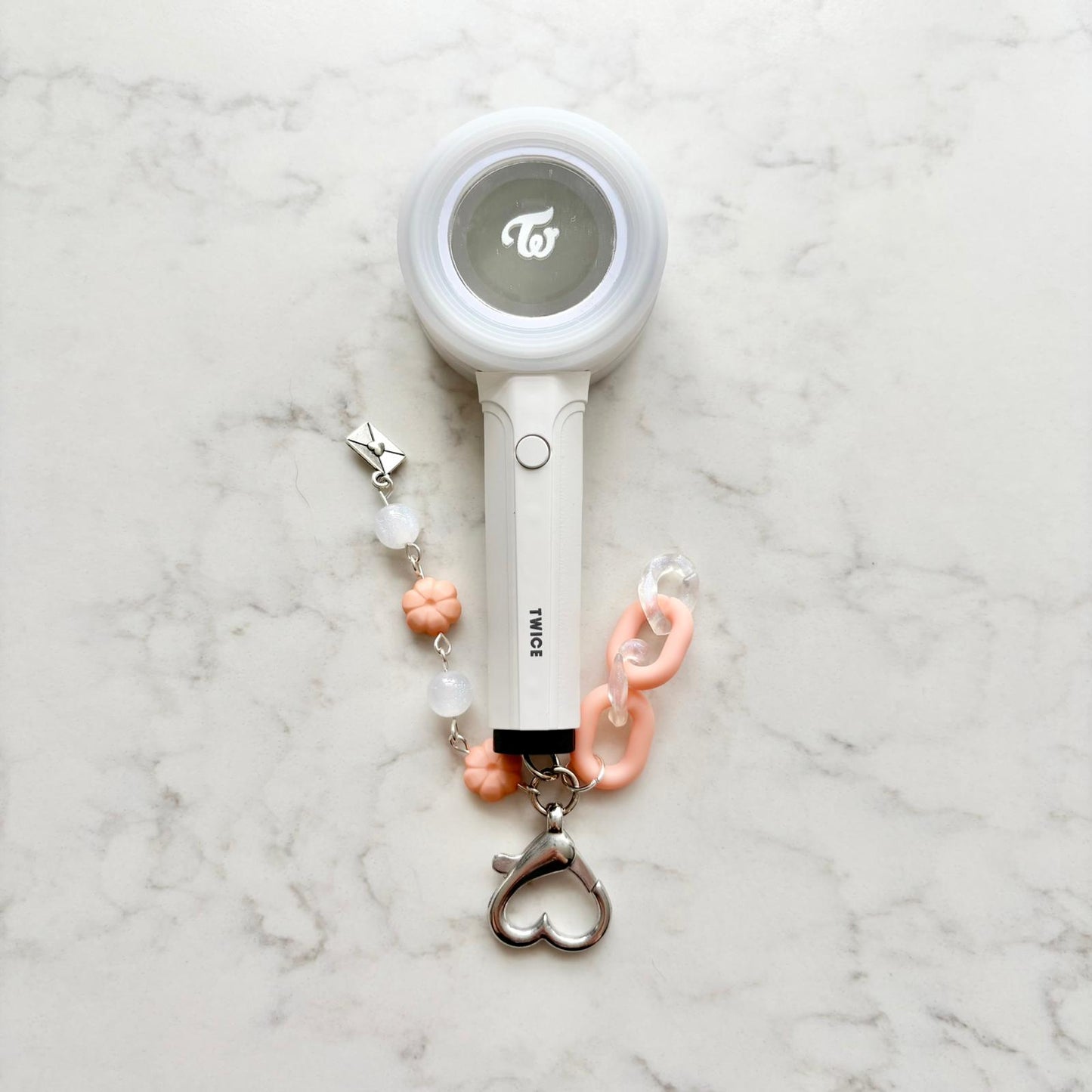 kpop twice lightstick keychain