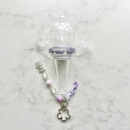 kpop illit lightstick keychain