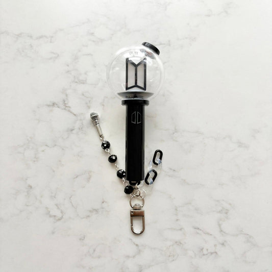 kpop bts lightstick keychain