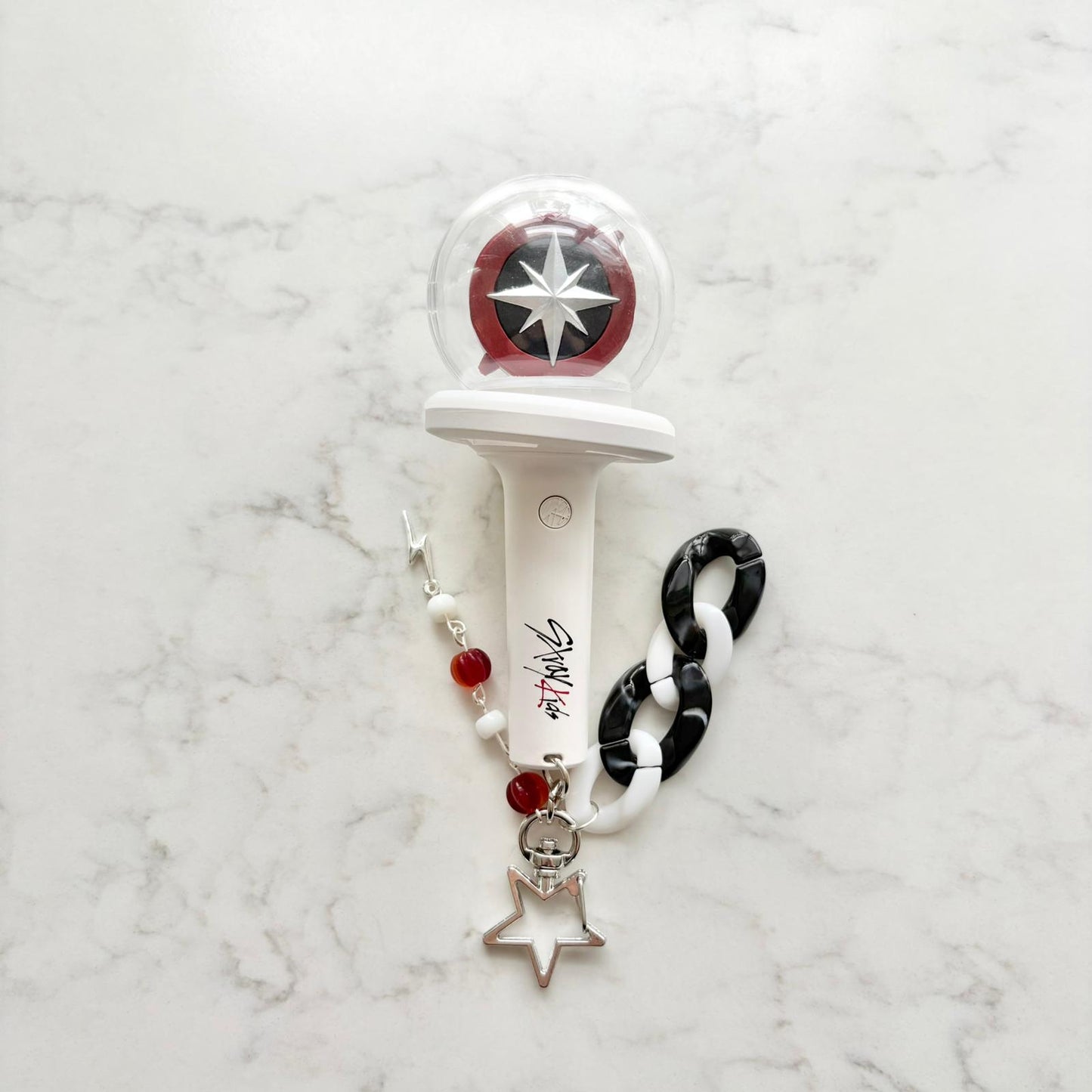 kpop stray kids lightstick keychain
