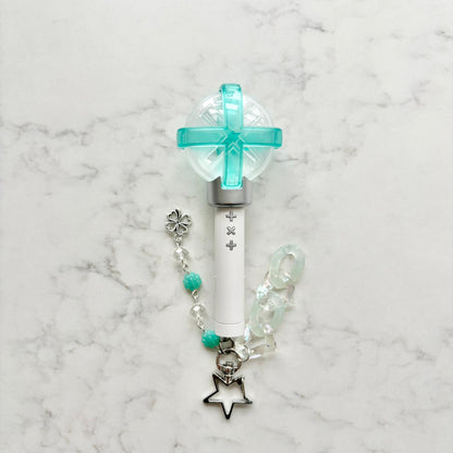 kpop txt lightstick keychain