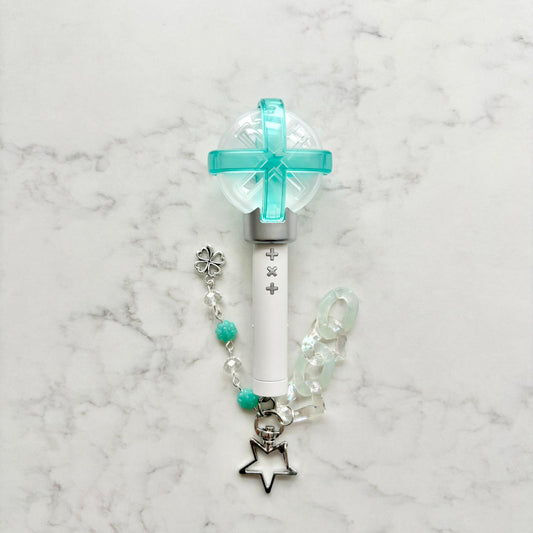 kpop txt lightstick keychain