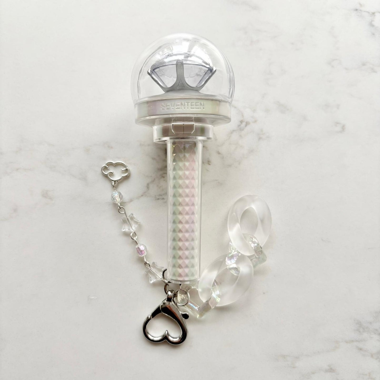 kpop seventeen lightstick keychain