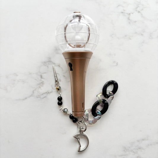 kpop ateez lightstick keychain