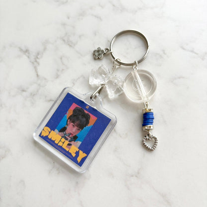 kpop yena interactive album keychain