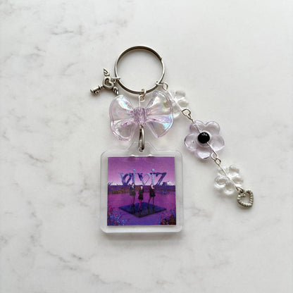 kpop viviz interactive album keychain