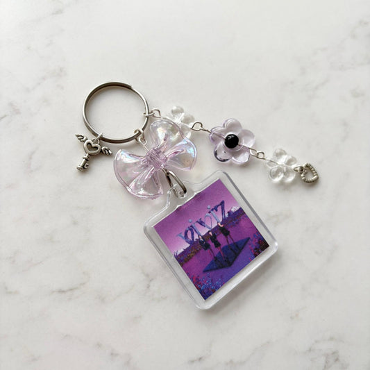 kpop viviz interactive album keychain
