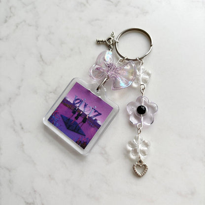 kpop viviz interactive album keychain