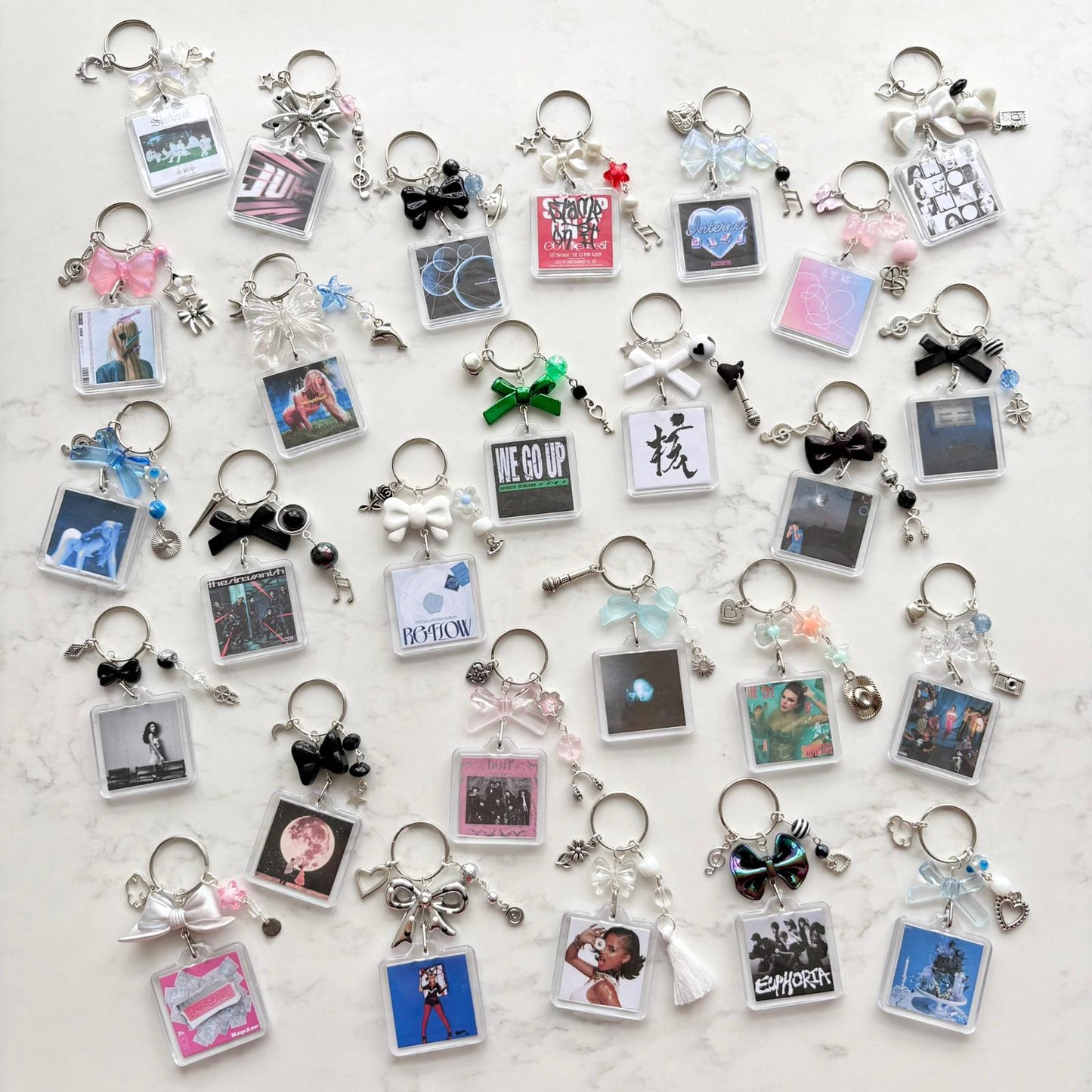 harry styles interactive album keychain