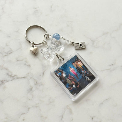 demi lovato interactive album keychain