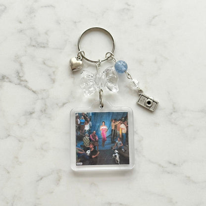 demi lovato interactive album keychain