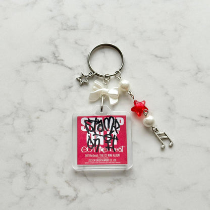 kpop got the beat interactive album keychain