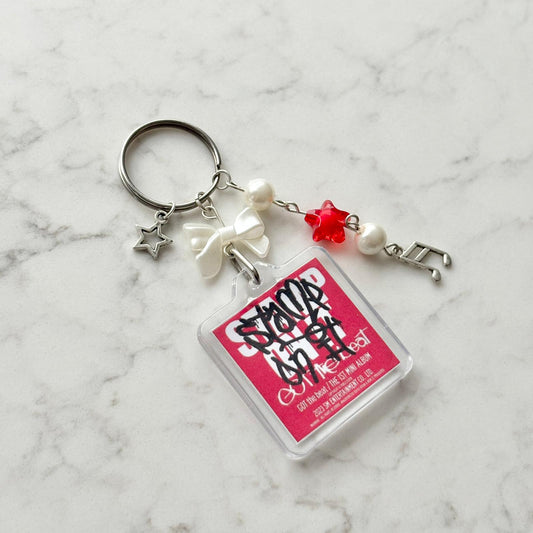 kpop got the beat interactive album keychain