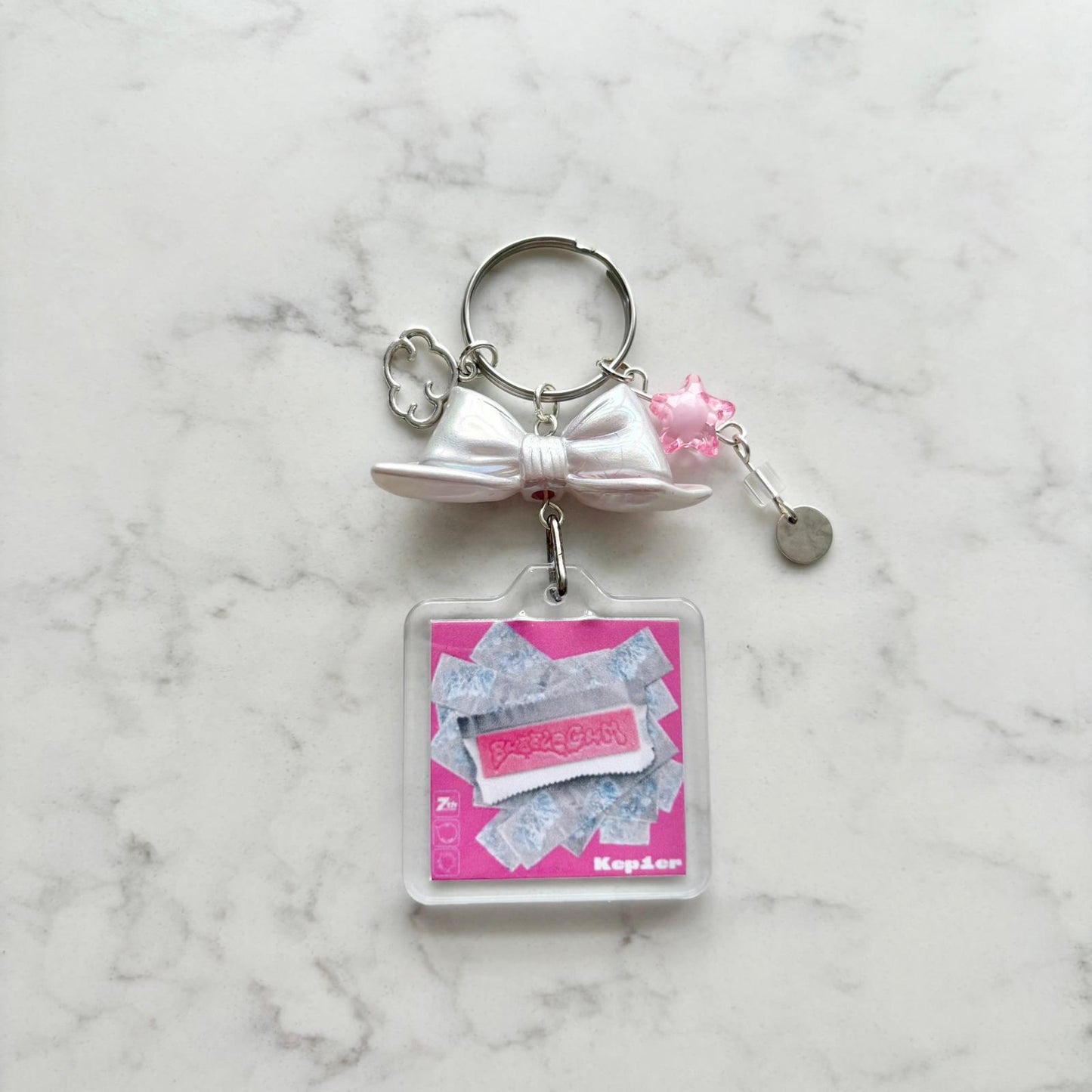 kpop kep1er interactive album keychain