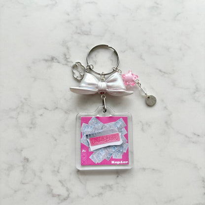 kpop kep1er interactive album keychain