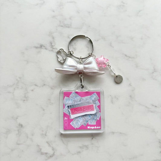 kpop kep1er interactive album keychain