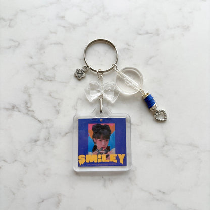 kpop yena interactive album keychain