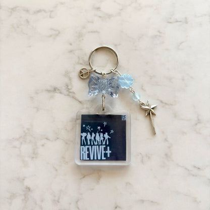 kpop ive interactive album keychain
