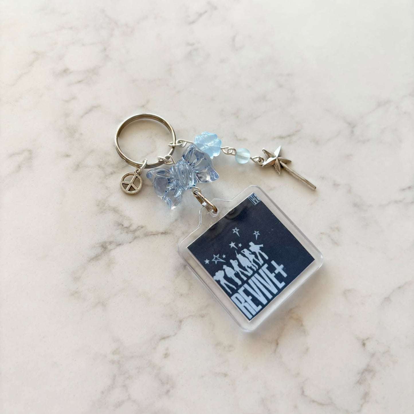 kpop ive interactive album keychain