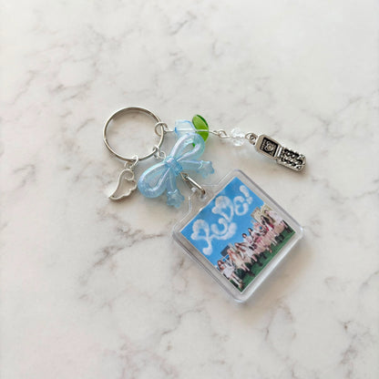 kpop hearts2hearts interactive album keychain