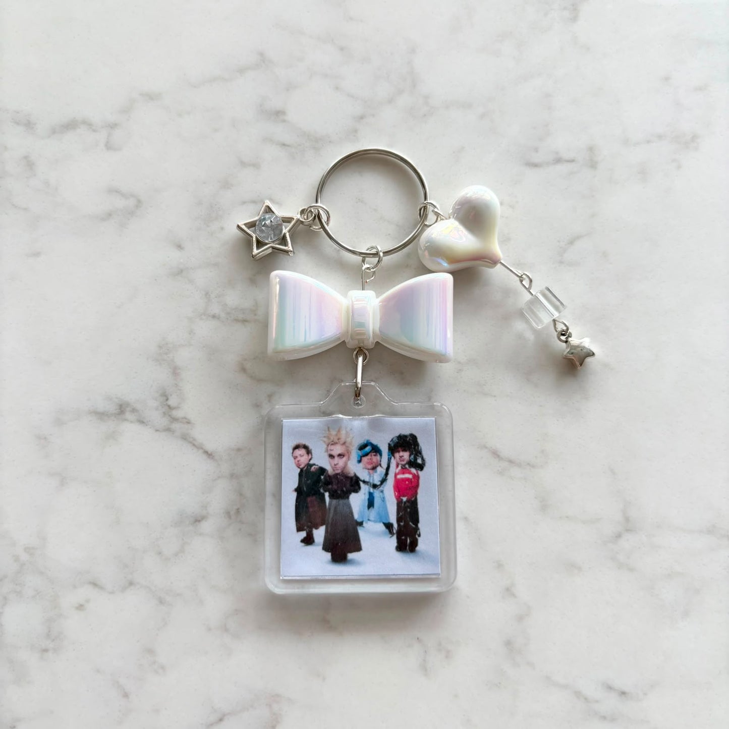 5sos interactive album keychain