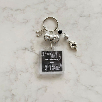 one direction interactive album keychain