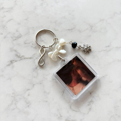 ariana grande interactive album keychain
