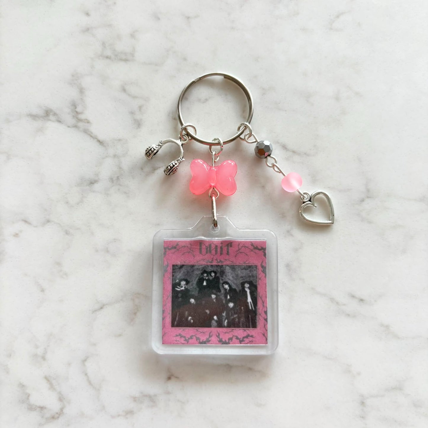 kpop stray kids interactive album keychain