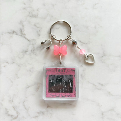 kpop stray kids interactive album keychain