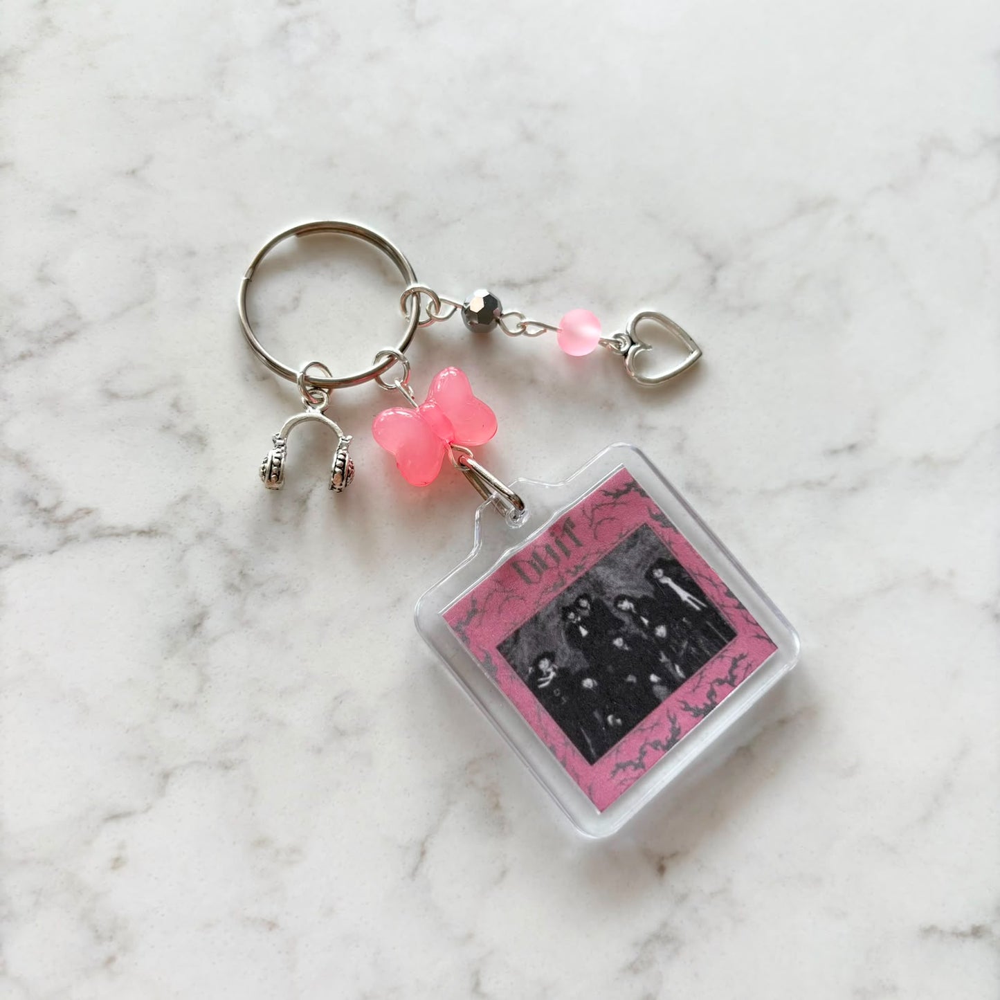 kpop stray kids interactive album keychain