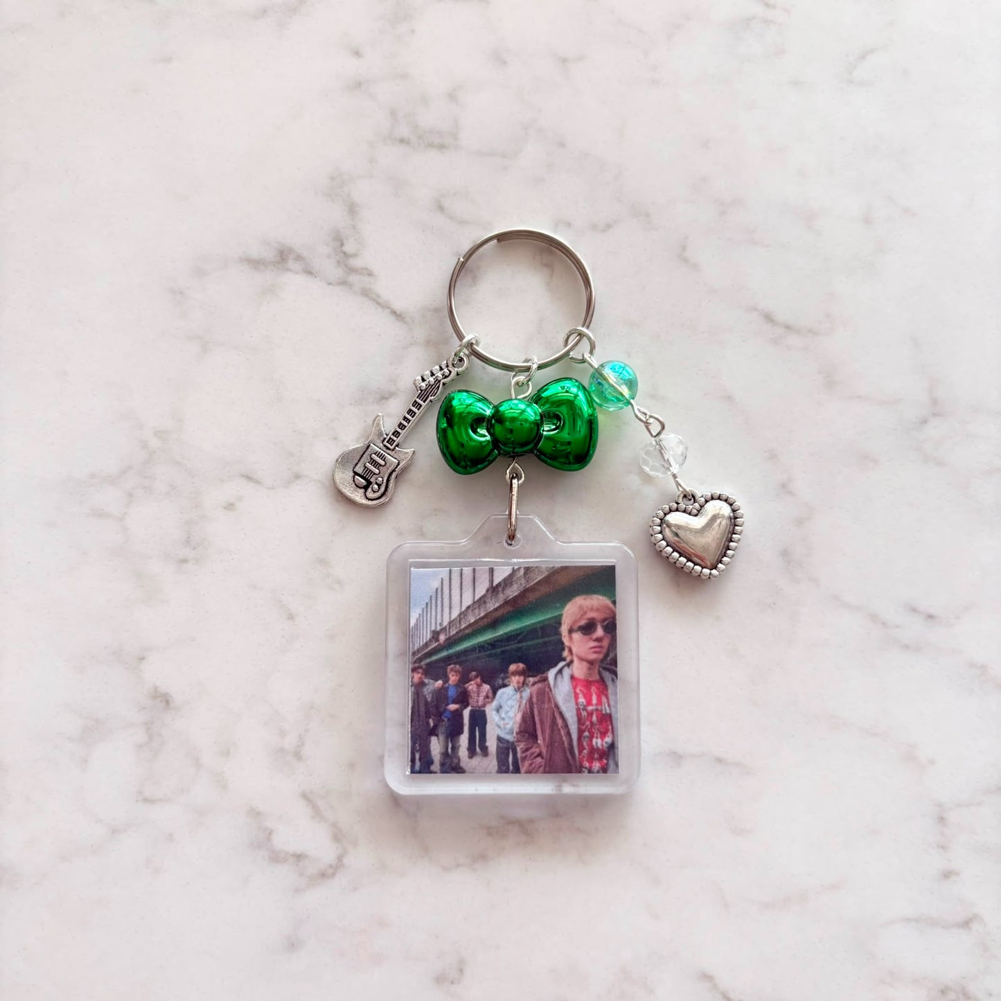 kpop cortis interactive album keychain