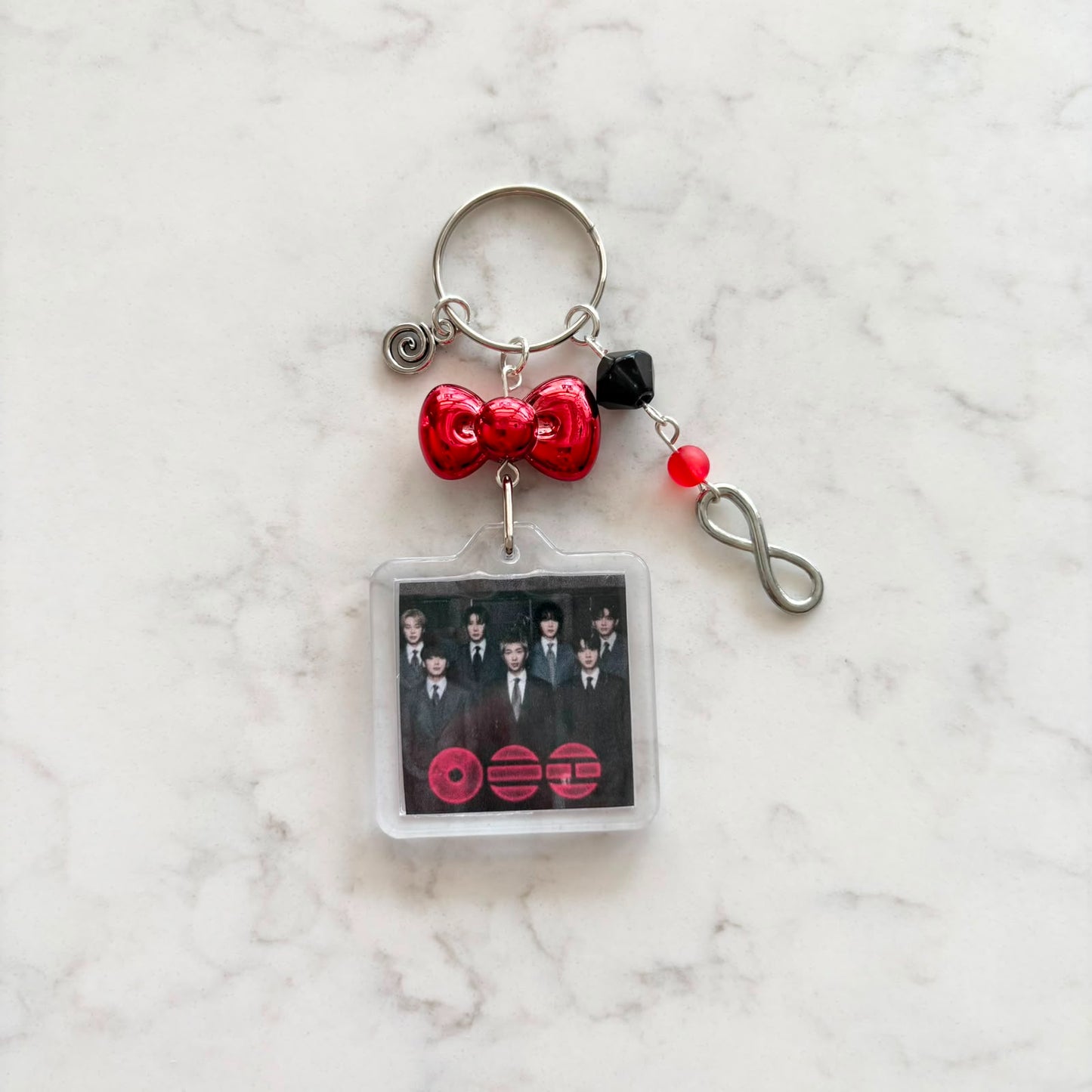 kpop bts interactive album keychain