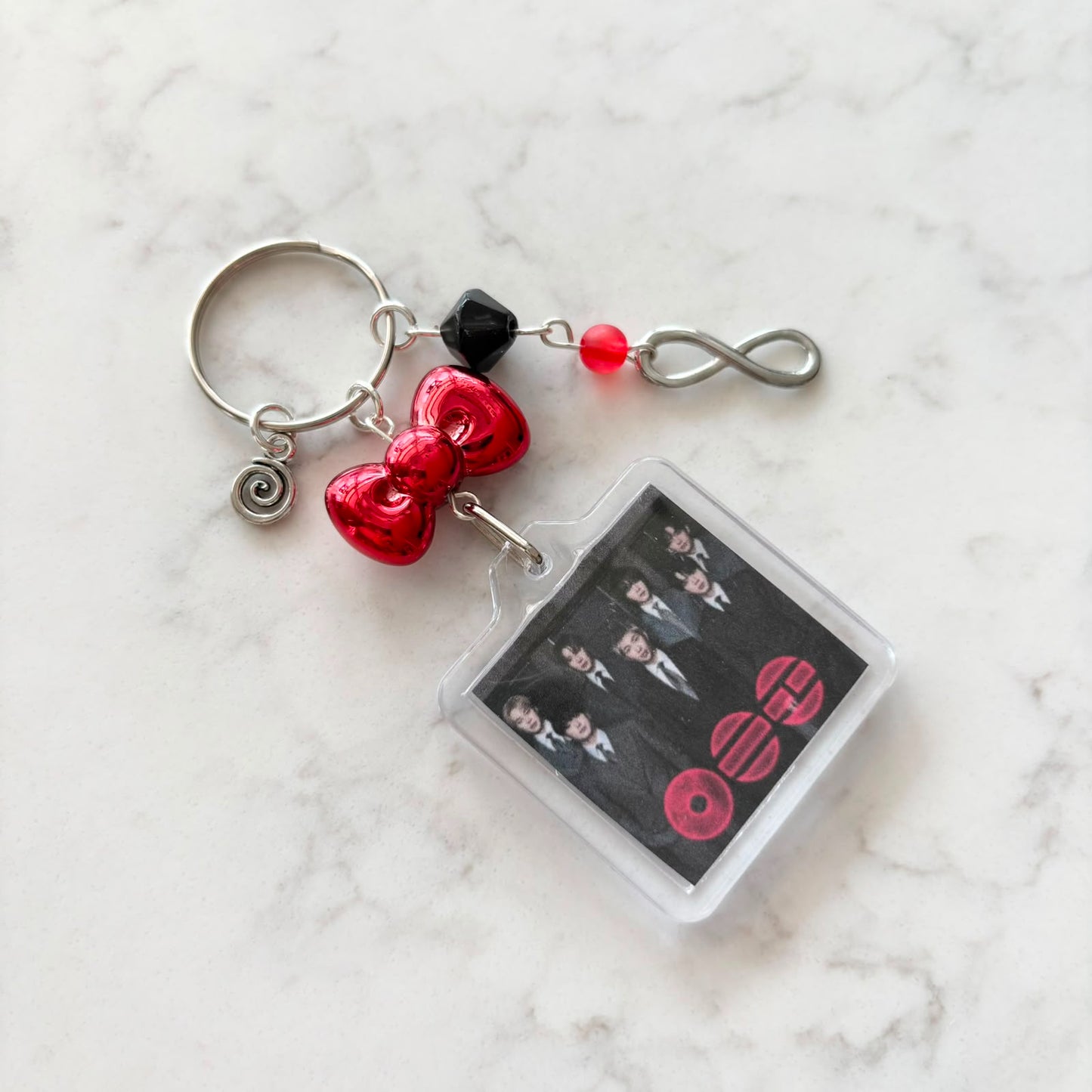 kpop bts interactive album keychain