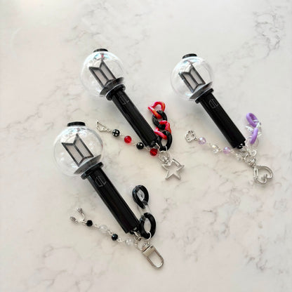 kpop bts lightstick keychain