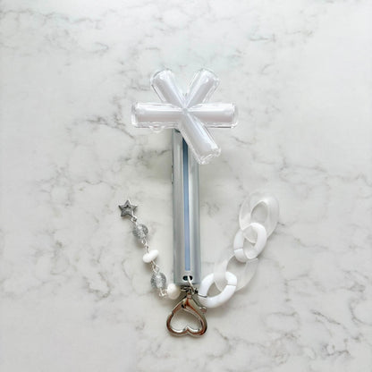 kpop idle lightstick keychain