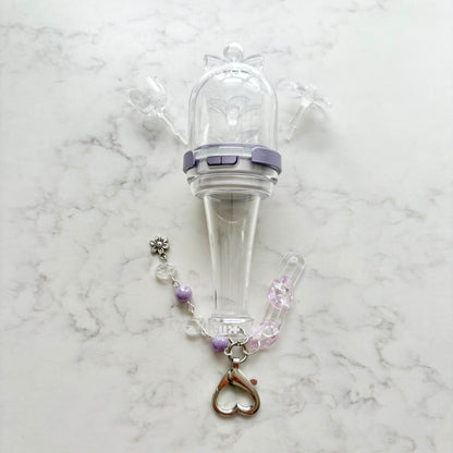 kpop illit lightstick keychain