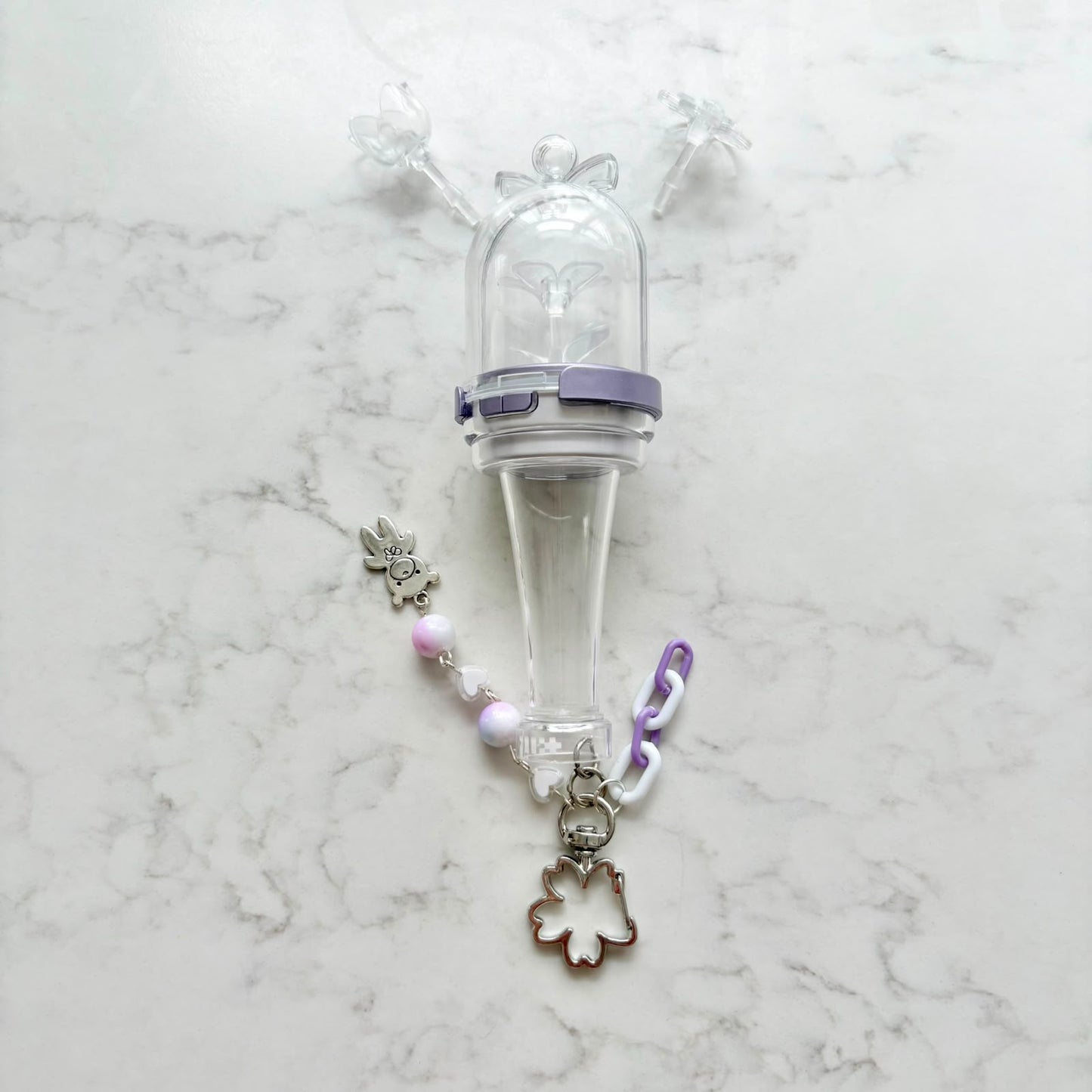 kpop illit lightstick keychain