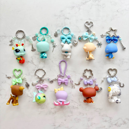 keychains with second hand LPS