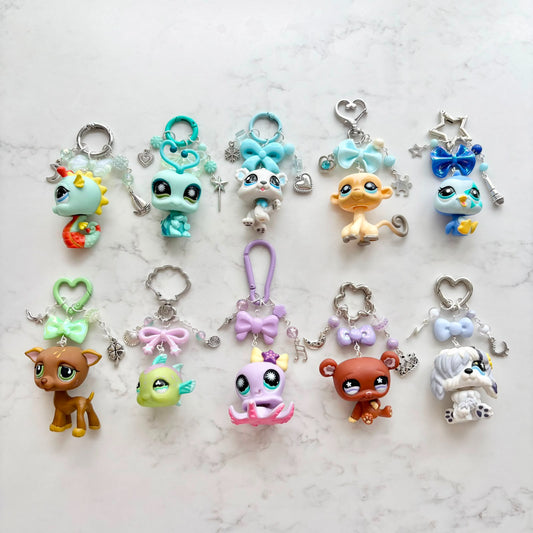keychains with second hand LPS