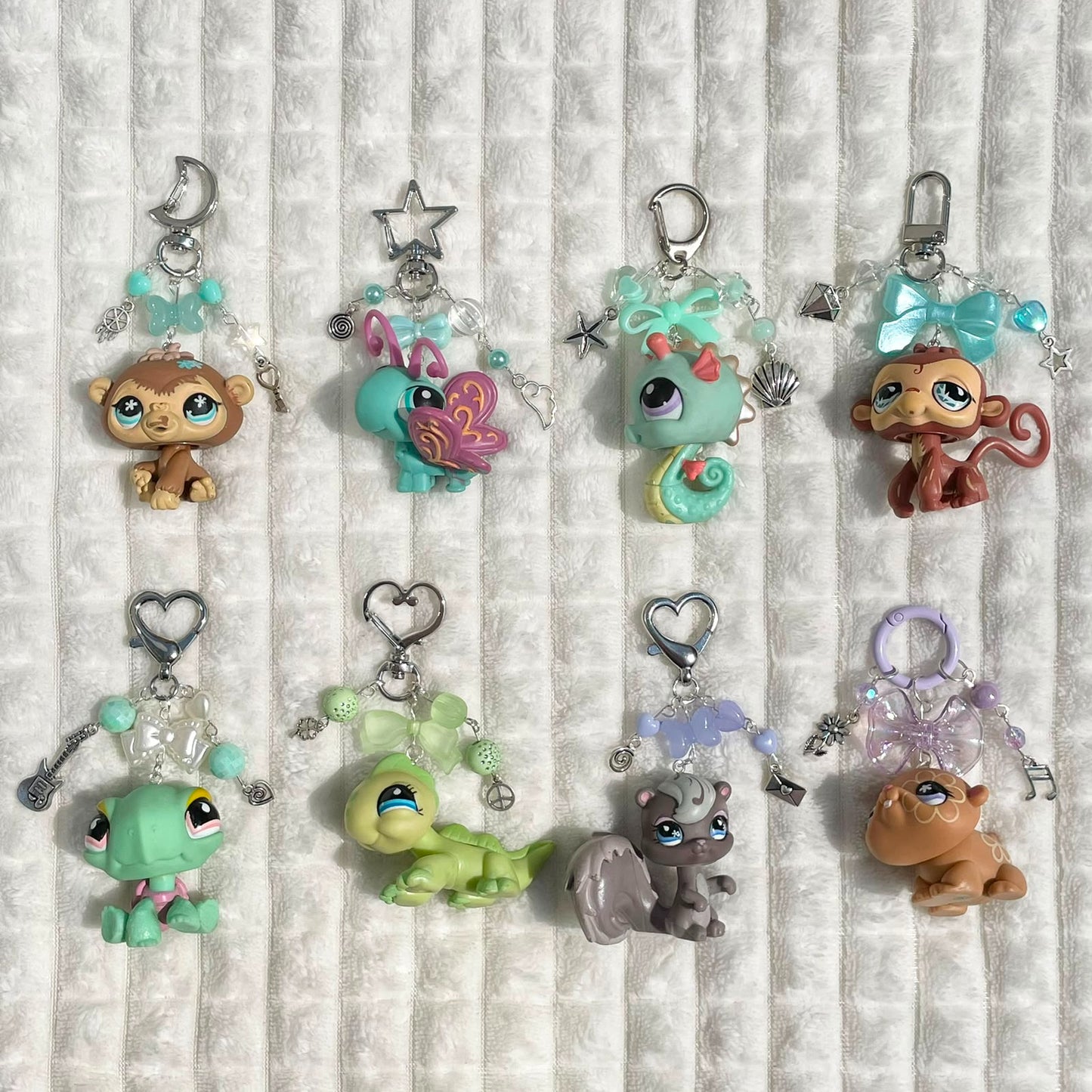 keychains with second hand LPS
