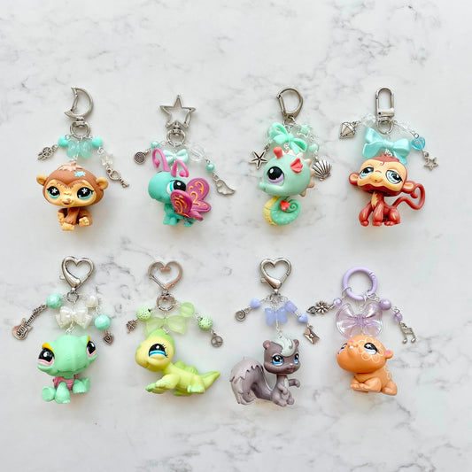 keychains with second hand LPS