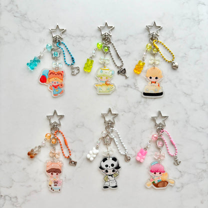 dimoo 2d keychains