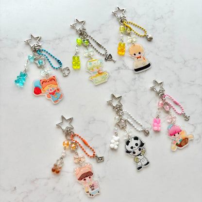 dimoo 2d keychains