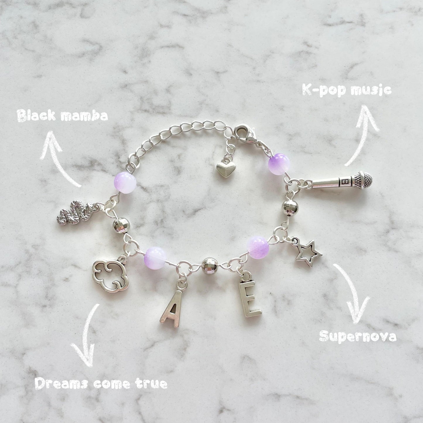 kpop aespa bracelet