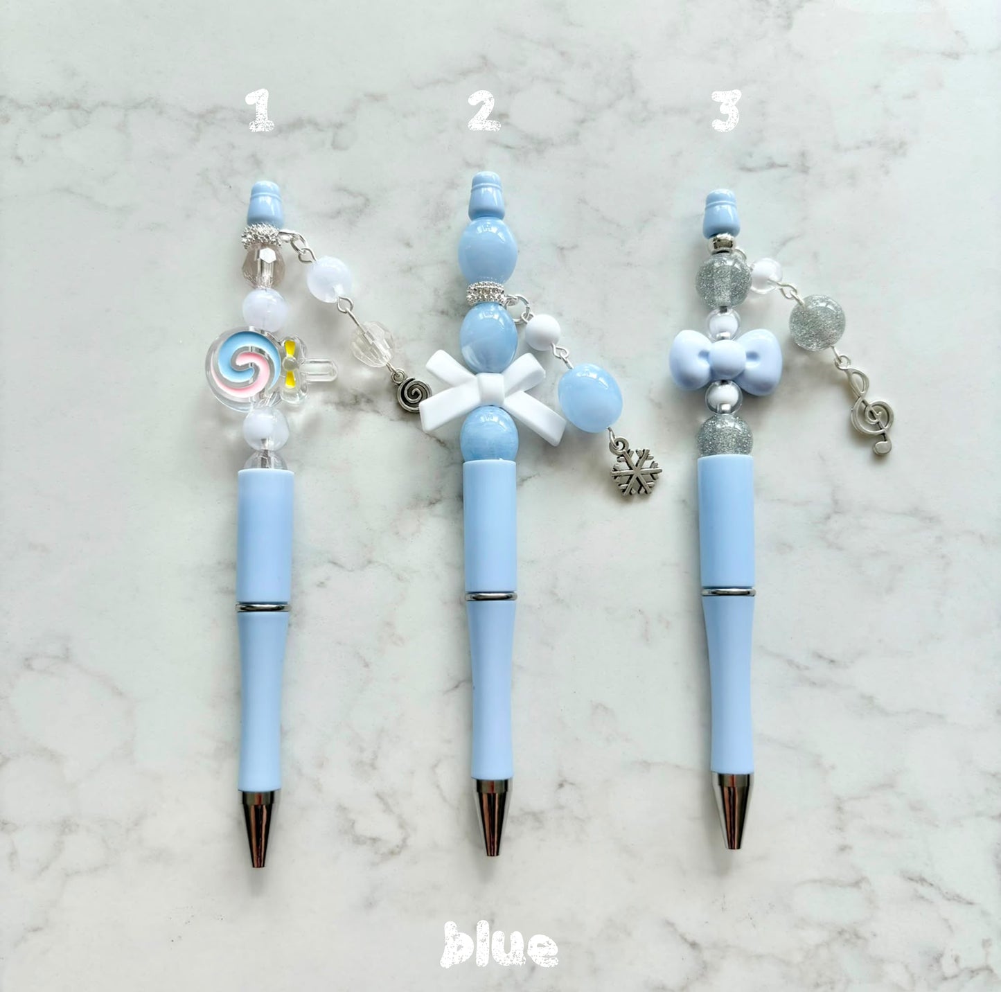 beaded pens