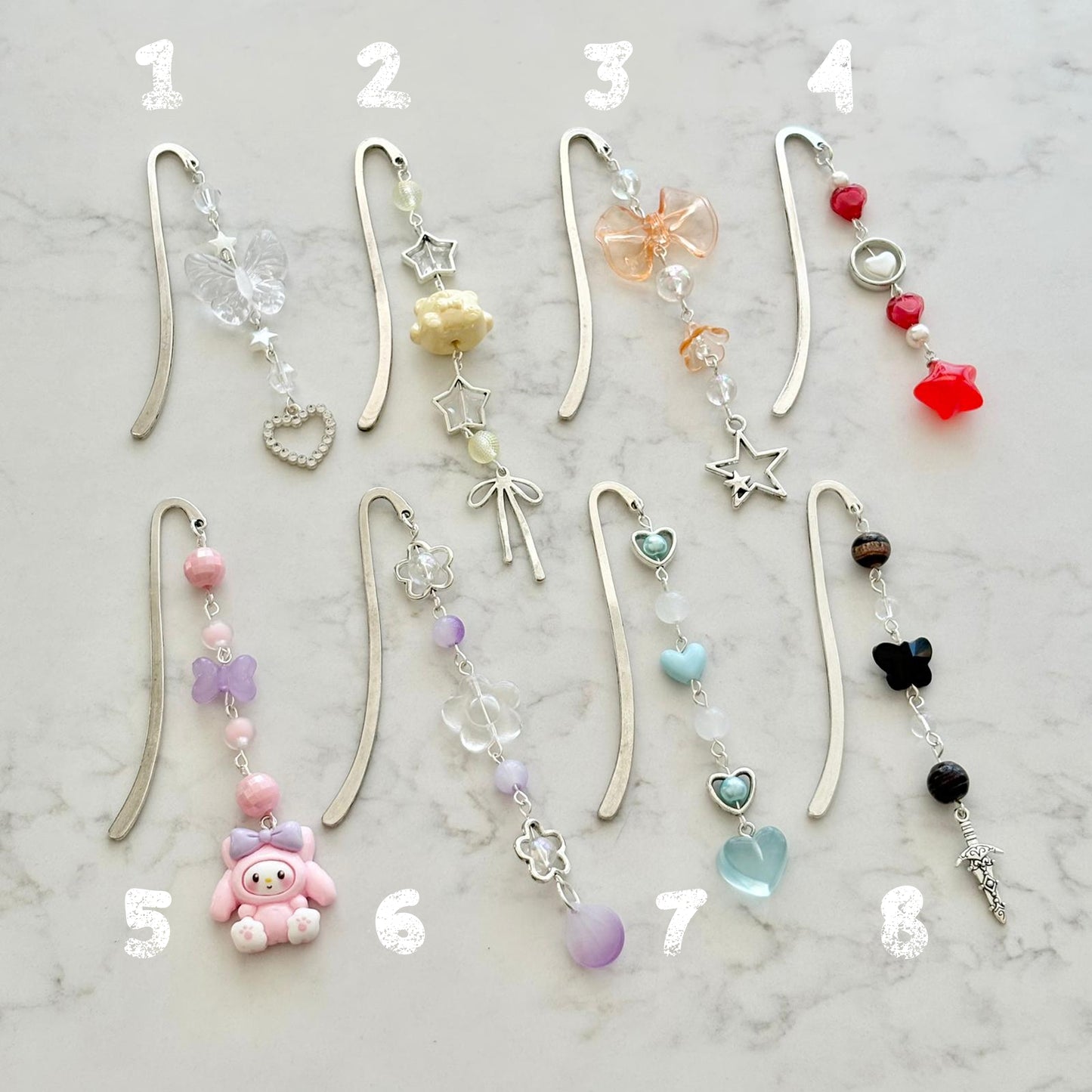 metal bookmarks