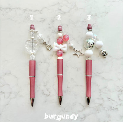 beaded pens